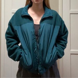 Teal fleece jacket!!